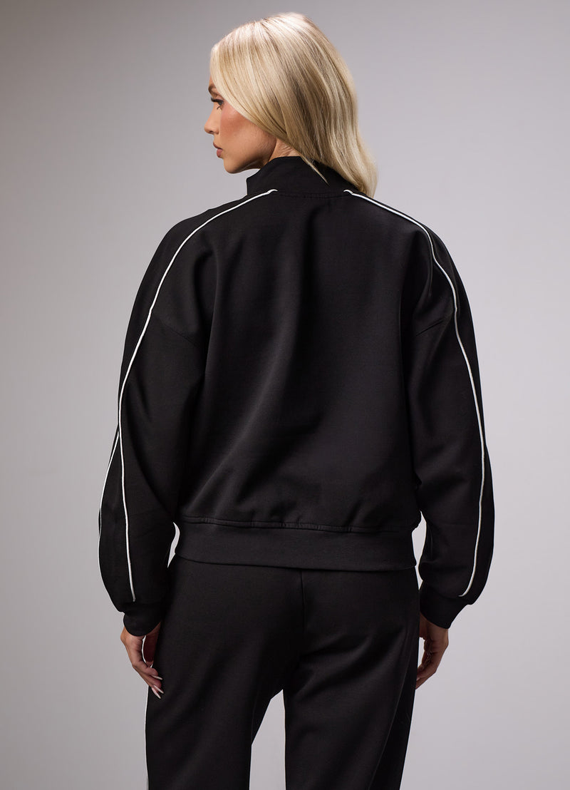 GKW Sports Luxe Track Jacket - Black