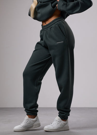 Gym King 365 Fleece Boyfriend Jogger - Green Smoke