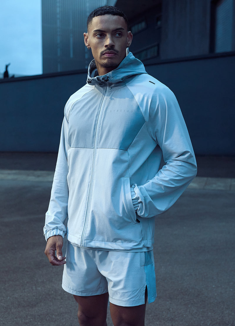 Gym King React Woven Jacket - Light Grey