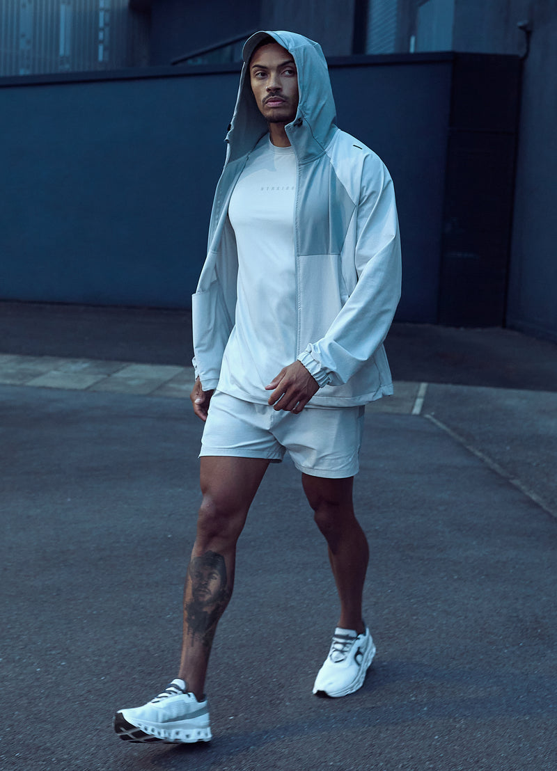 Gym King React Woven Jacket - Light Grey