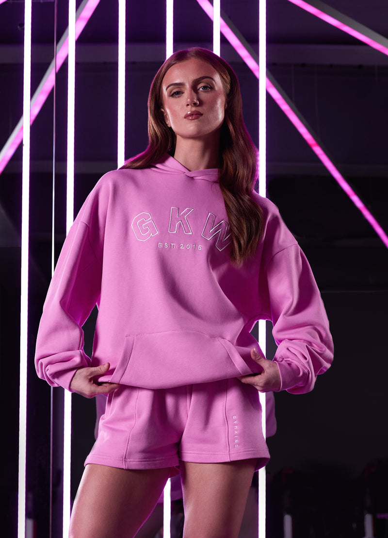 GKW Relaxed Fit Hoodie - Pink Rose