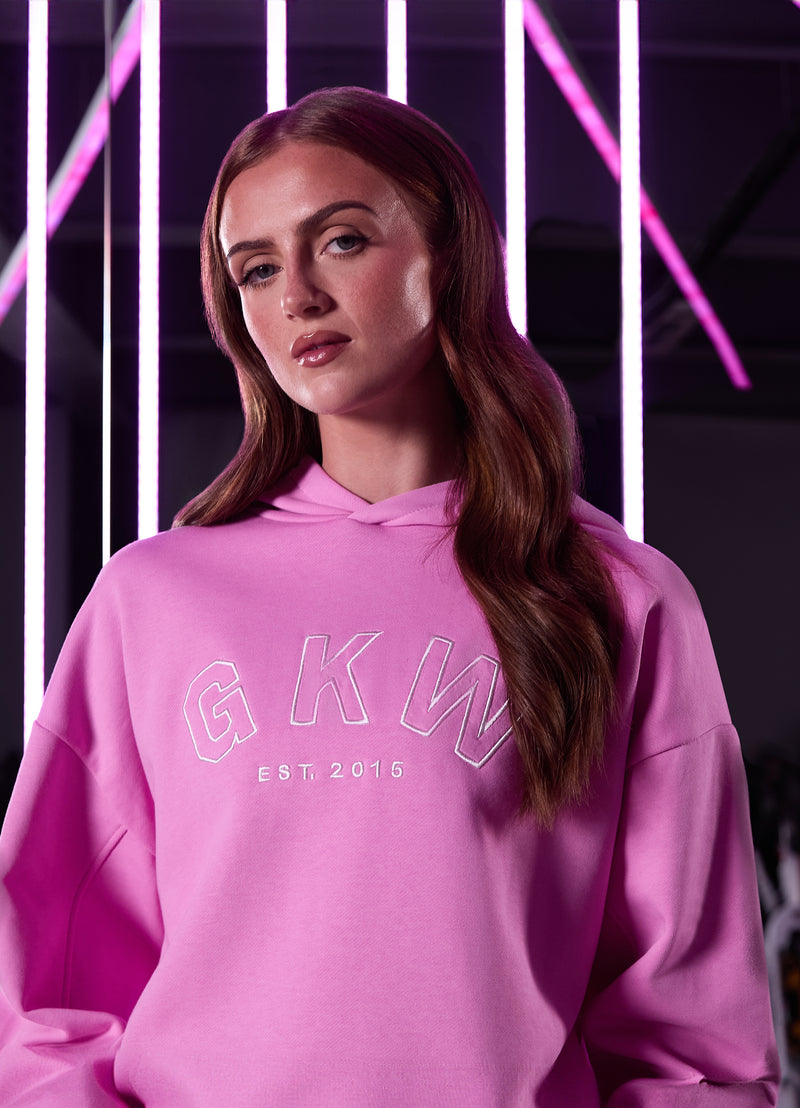 GKW Relaxed Fit Hoodie - Pink Rose