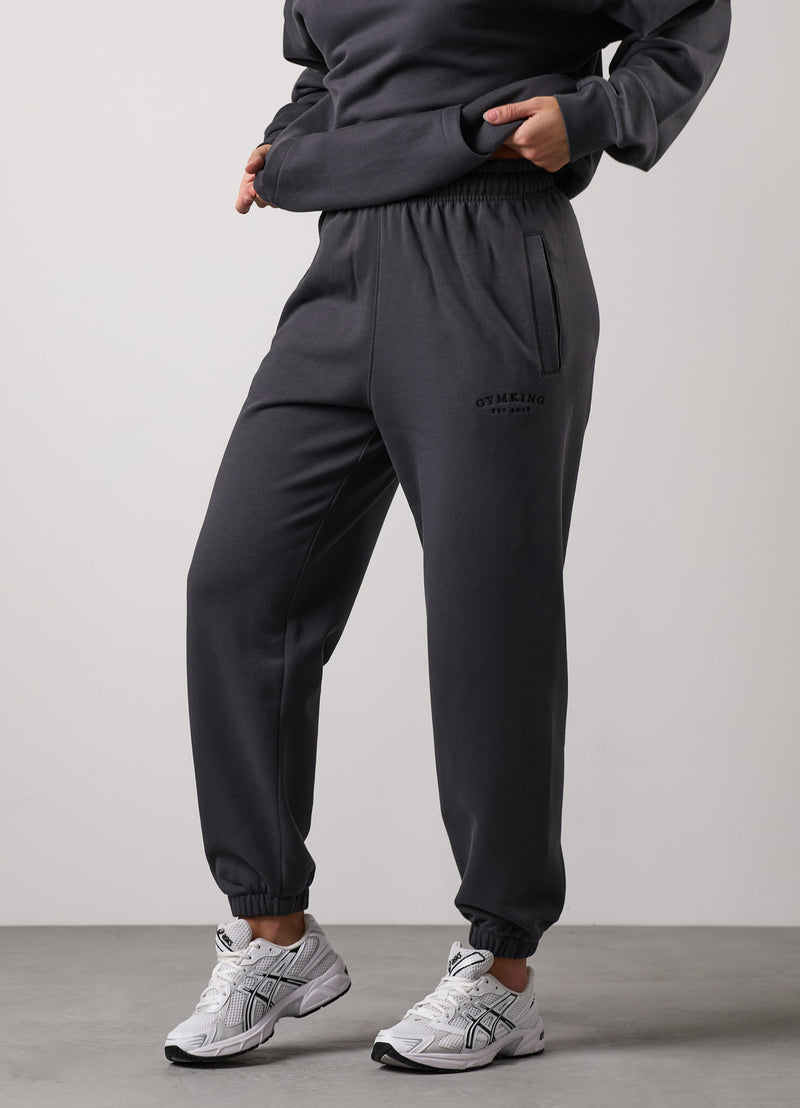 Gym King Compose Relaxed Fit Jogger - Dark Pewter