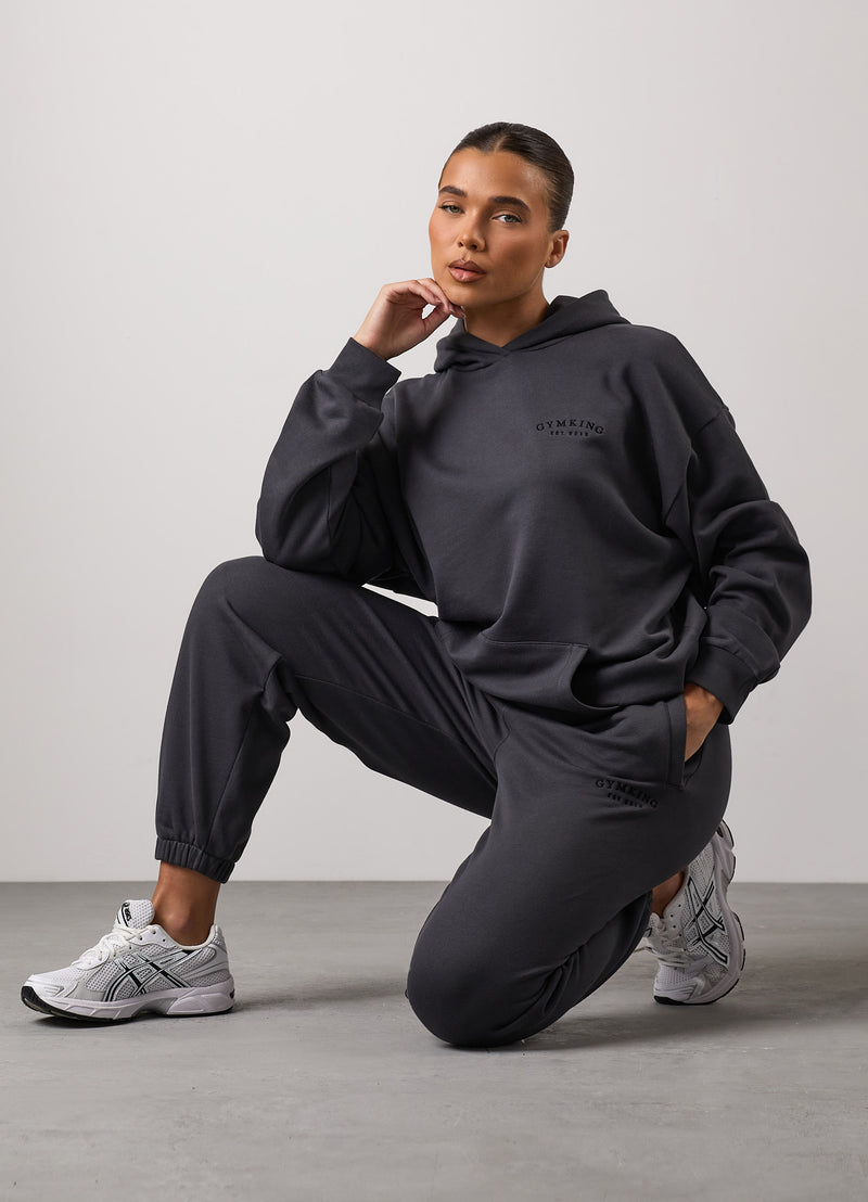 Gym King Compose Relaxed Fit Jogger - Dark Pewter