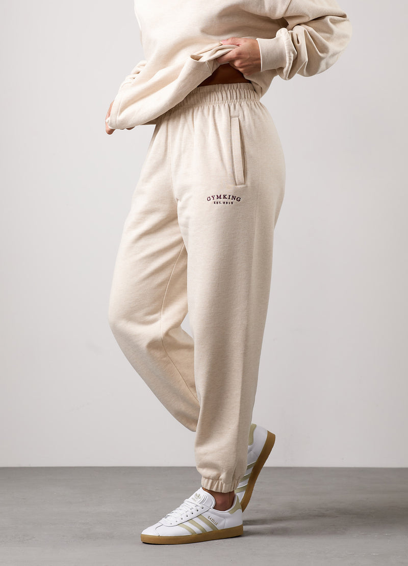 Gym King Compose Oversized Hood Tracksuit - Butterscotch Marl