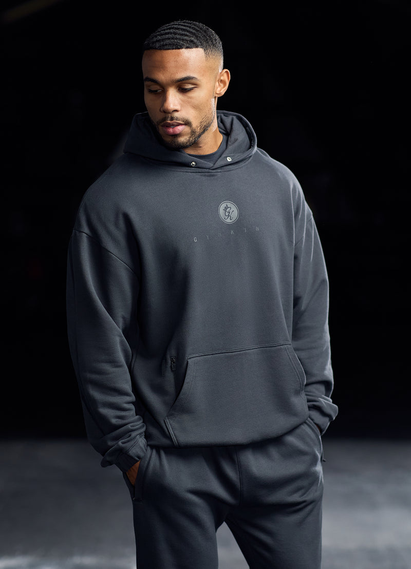 Gym King Rebellion Pro Hood - Pewter