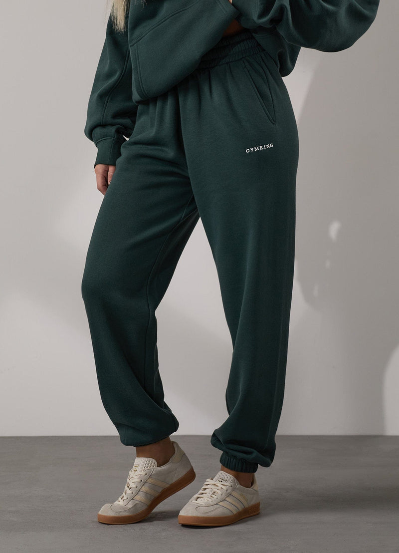 Gym King 365 Joggers Deep Forest Green - Main Image