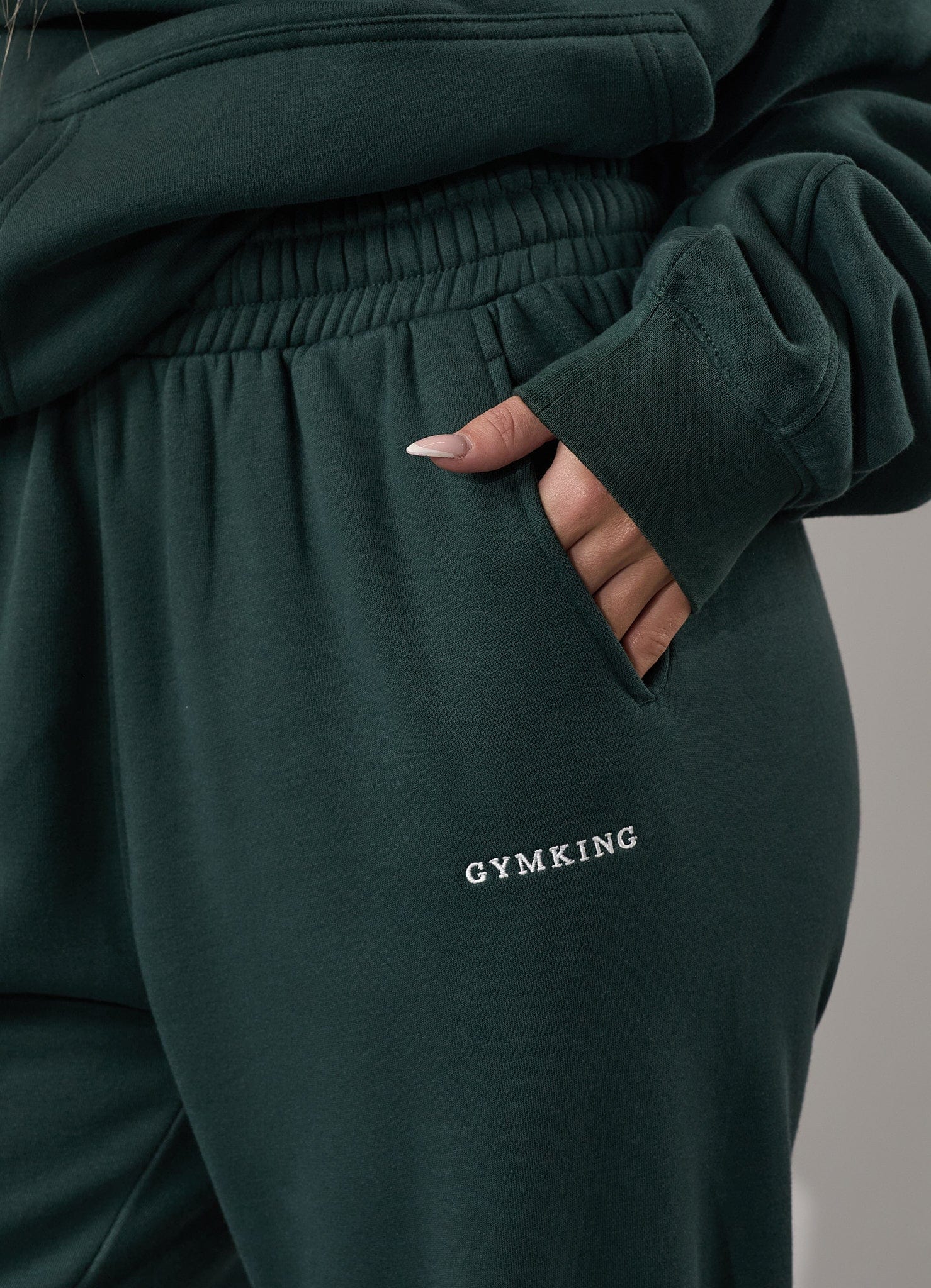 Gym King 365 Joggers - Deep Forest Green