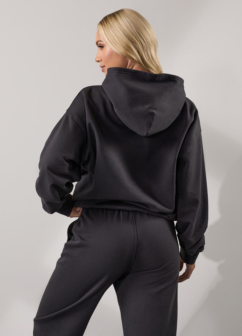 Gym King 365 Relaxed Fit Hood - Dark Pewter