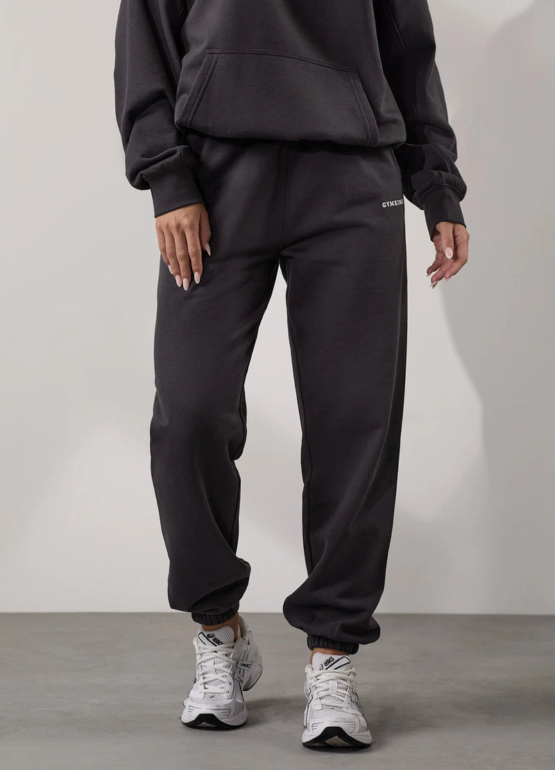 Gym King 365 Relaxed Fit Hood Tracksuit - Dark Pewter