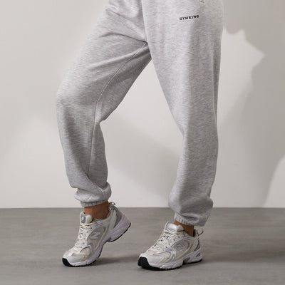 Gym King 365 Joggers - Snow Marl