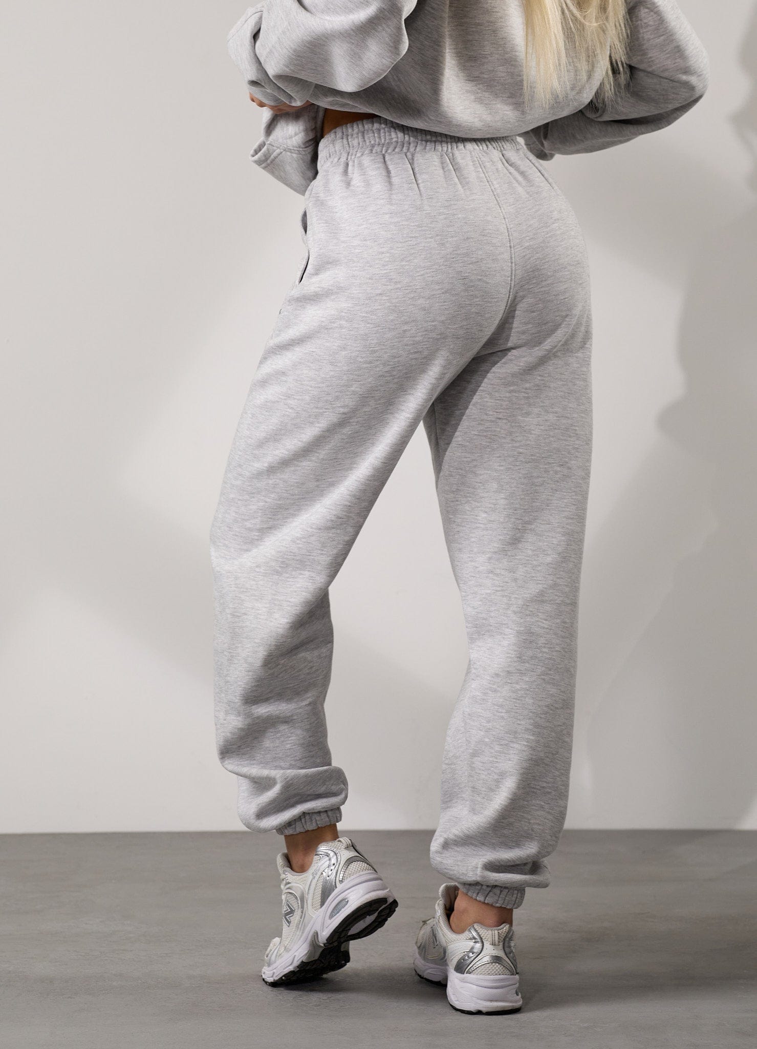 Gym King 365 Joggers - Snow Marl