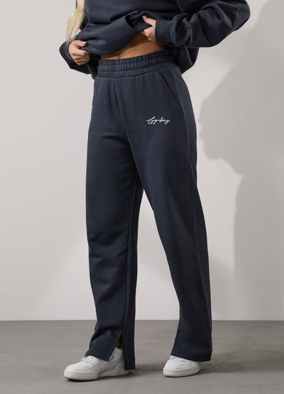 Gym King Reset Straight Leg Fleece Jogger - Midnight Blue