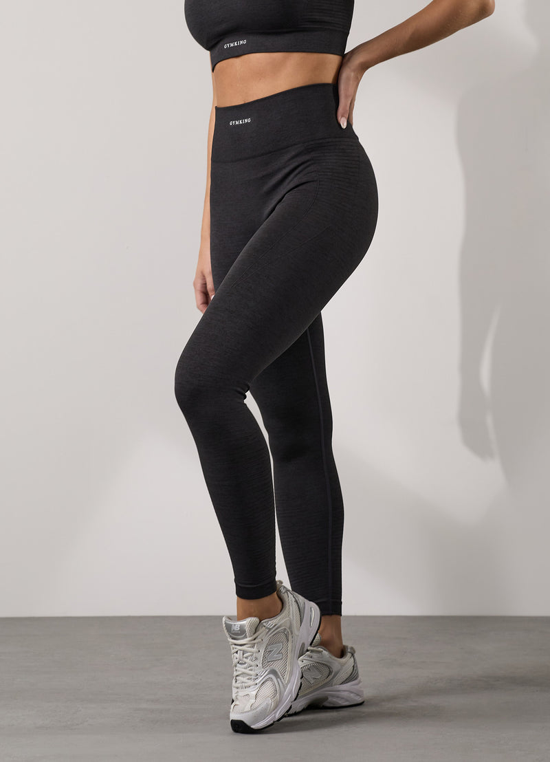 Gym King Results 2.0 Seamless Legging - Black