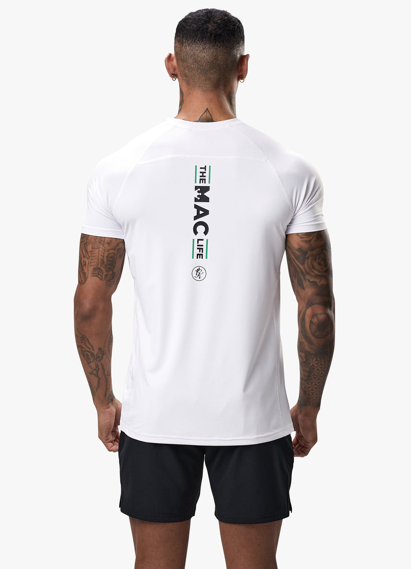 Gym King TML Pro Training Tee - White