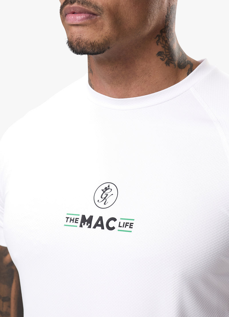 Gym King TML Pro Training Tee - White