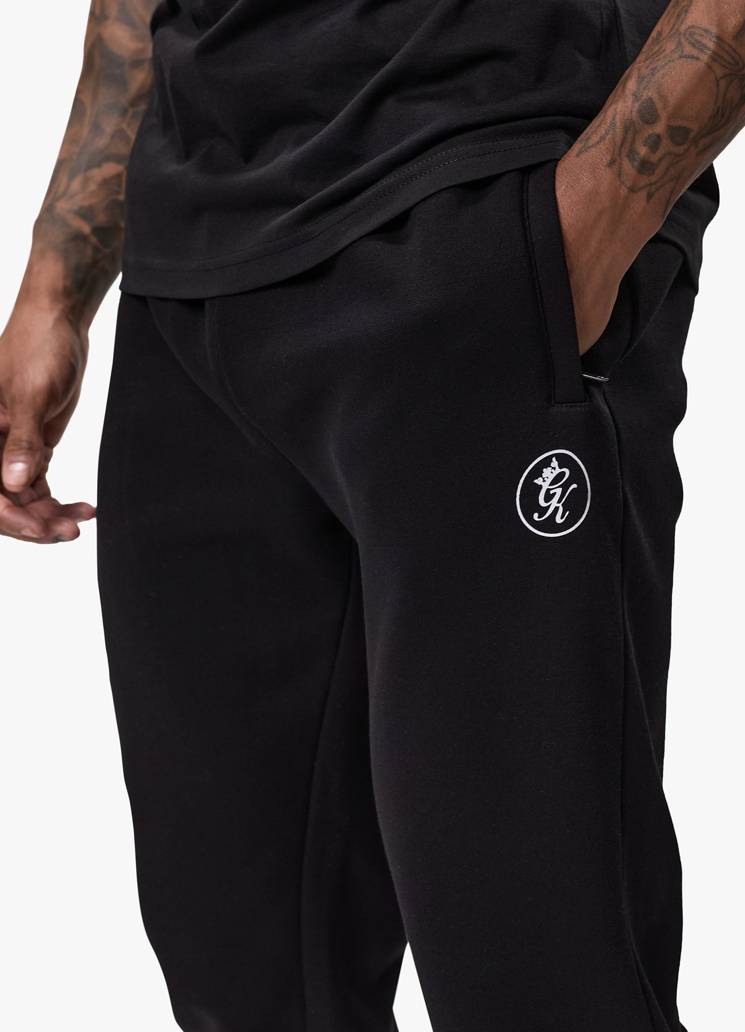 Gym King TML Fleece Jogger - Black