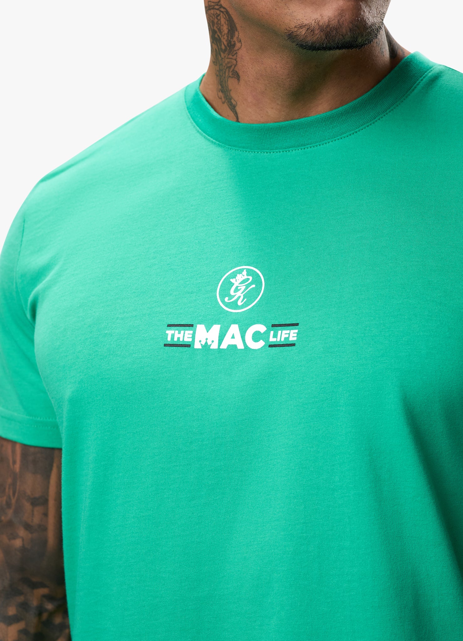 Gym King TML Jersey Regular Fit Tee - Shamrock Green