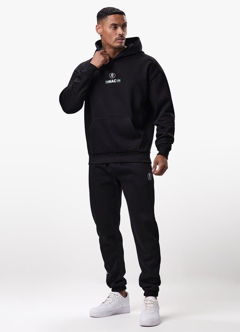 Gym King TML Fleece Hoodie - Black