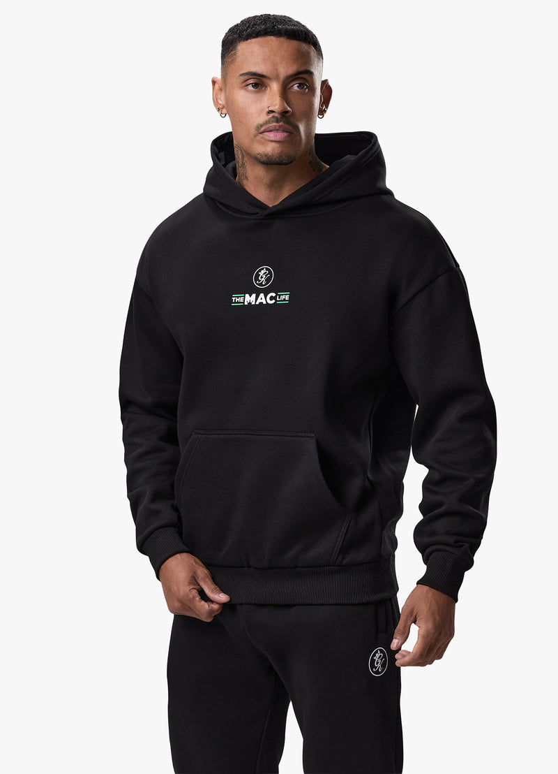 Gym King TML Fleece Hoodie - Black