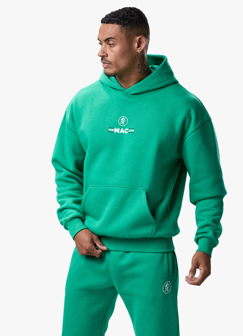 Gym King TML Fleece Tracksuit – Shamrock Green