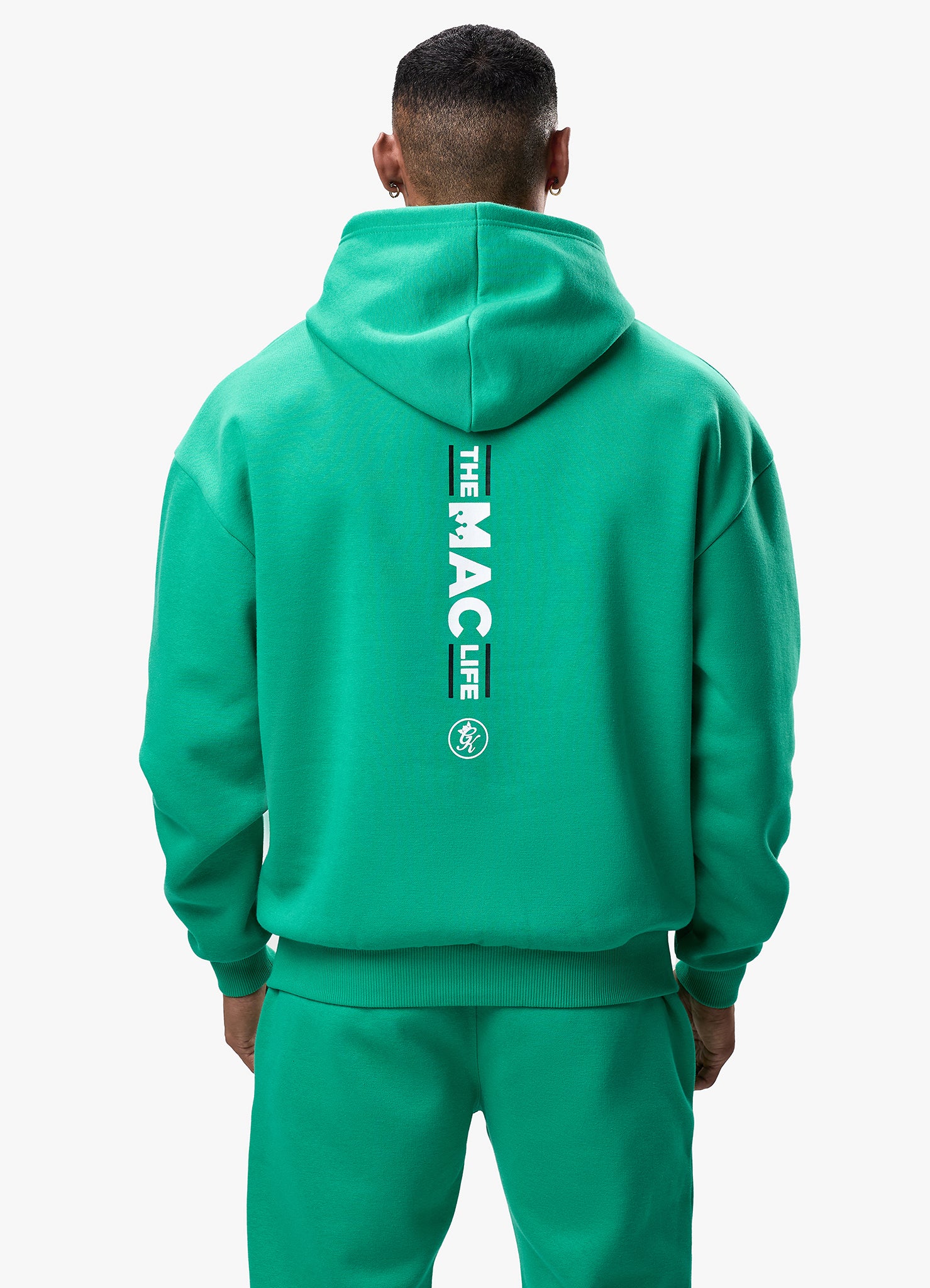 Gym King TML Fleece Hoodie - Shamrock Green