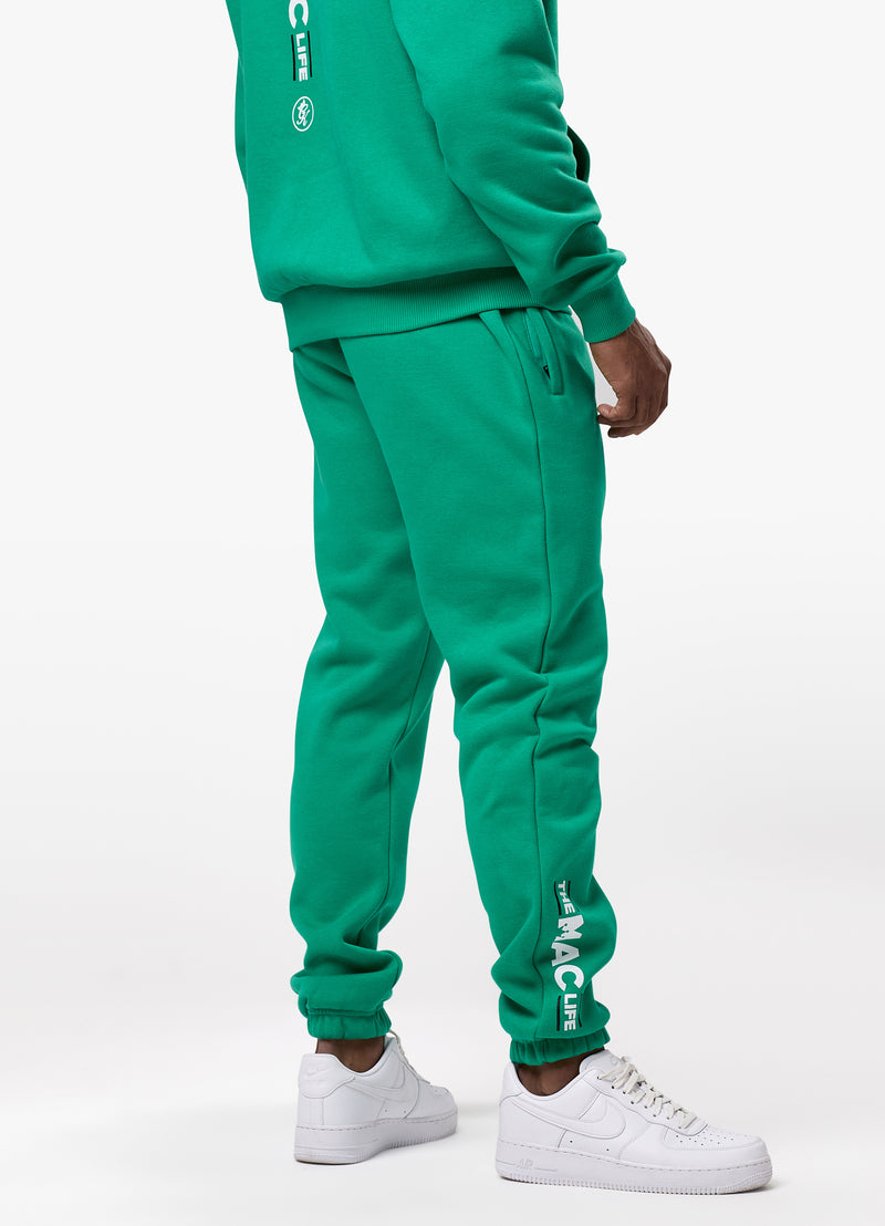 Gym King TML Fleece Jogger - Shamrock Green