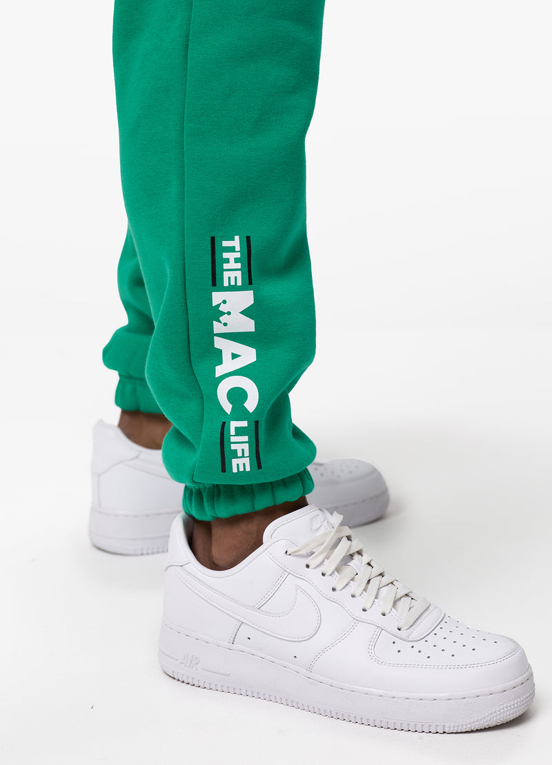 Gym King TML Fleece Jogger - Shamrock Green