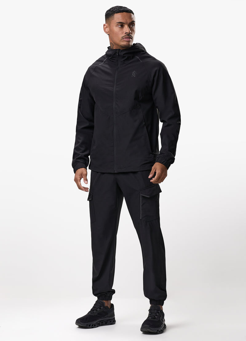 Gym King Elite Ripstop Tracksuit - Black