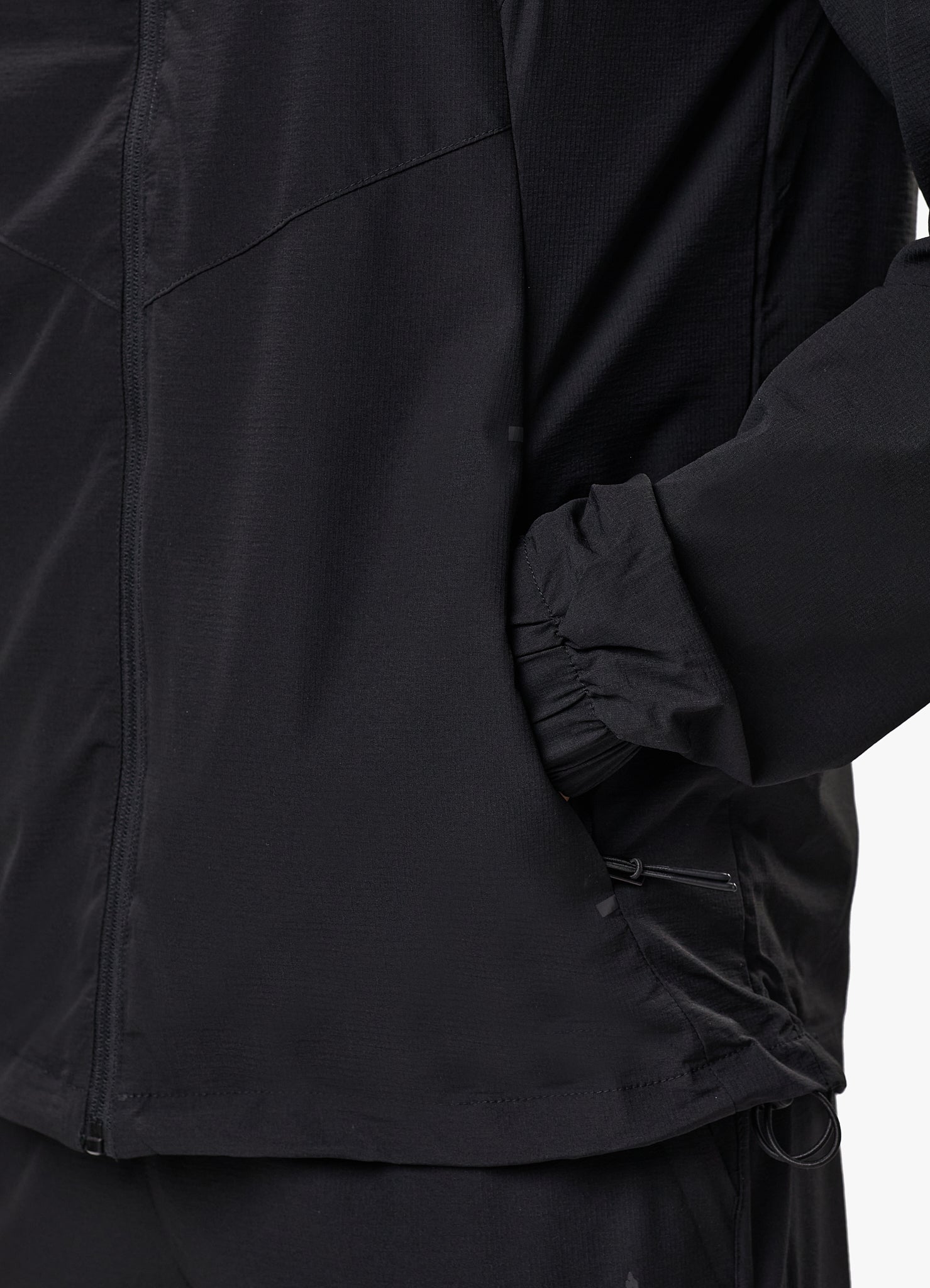 Gym King Elite Ripstop Tracksuit Top - Black