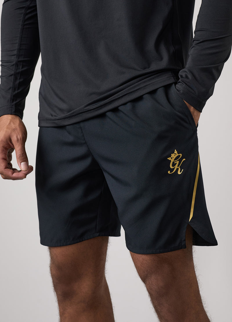 Gym King Flex Short - Black/Gold