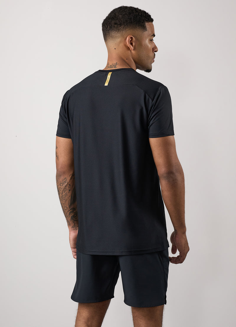 Gym King Flex Tee - Black/Gold