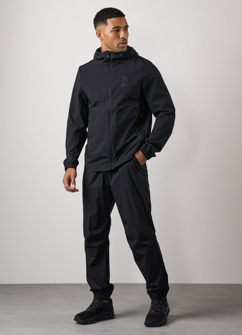 Gym King Aventus Woven Tracksuit Bottom - Black