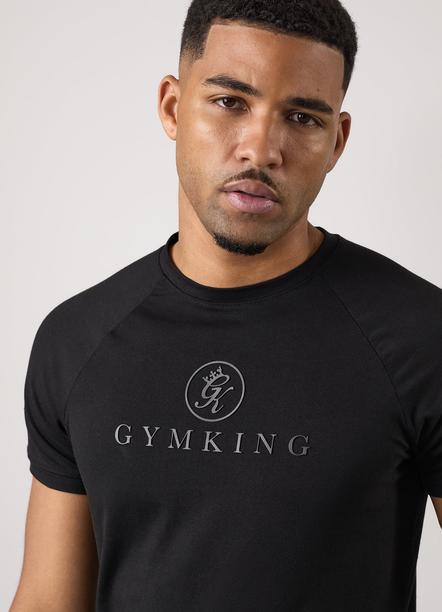 Gym King Pro Tee - Black/Black