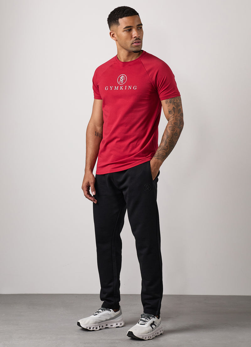 Gym King Pro Tee - Rio Red