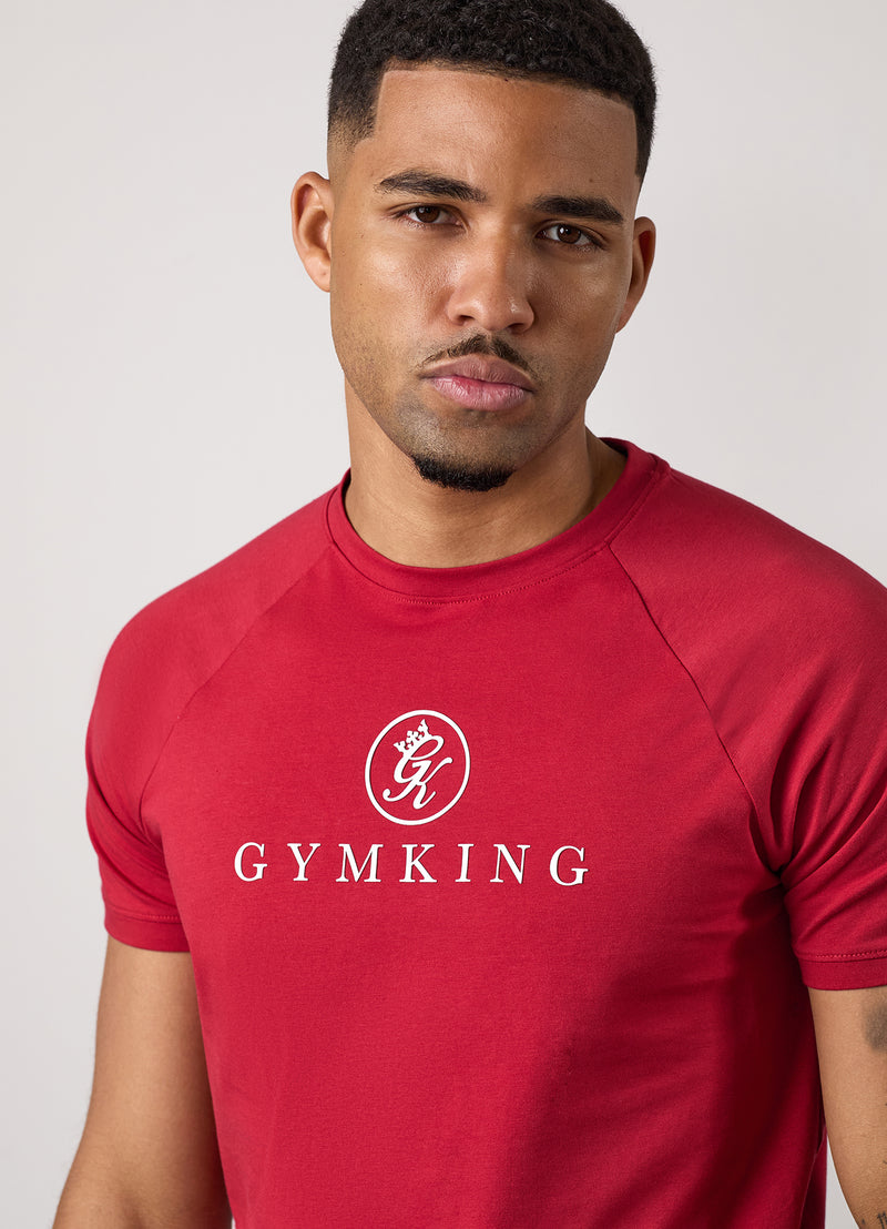 Gym King Pro Tee - Rio Red