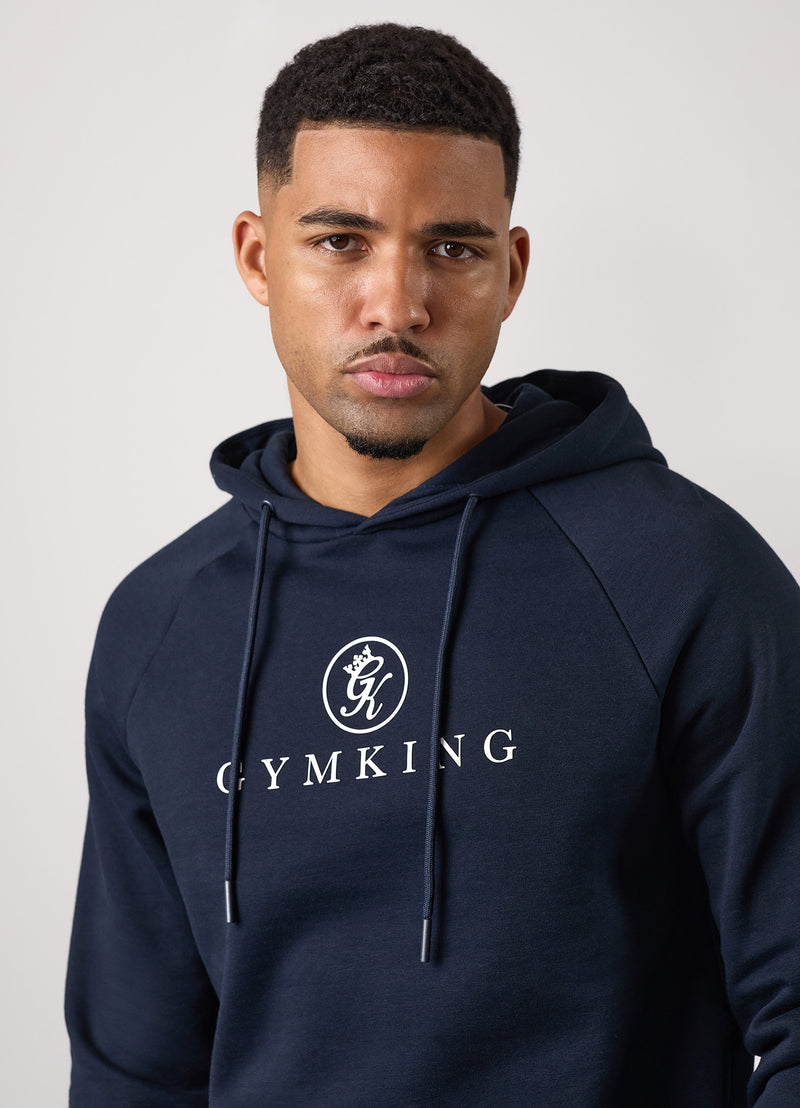 Gym King Pro Logo Hood - Navy