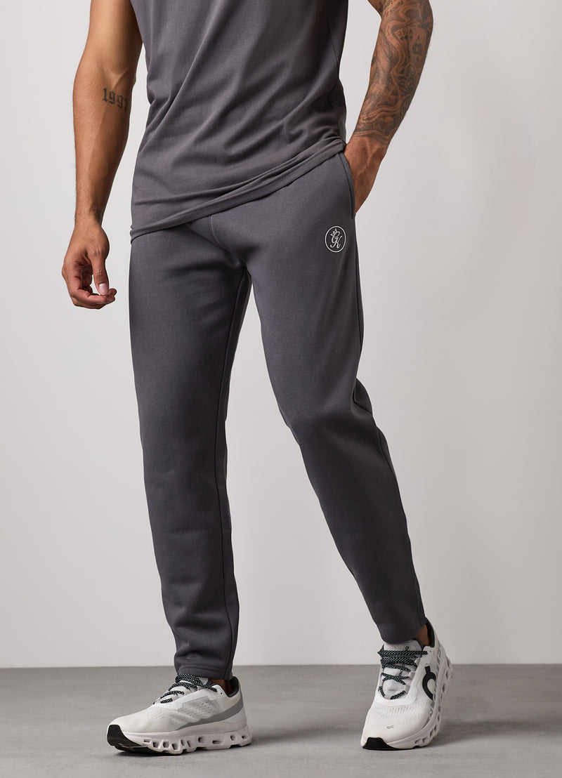 Gym King Pro Logo Jogger - Onyx Grey