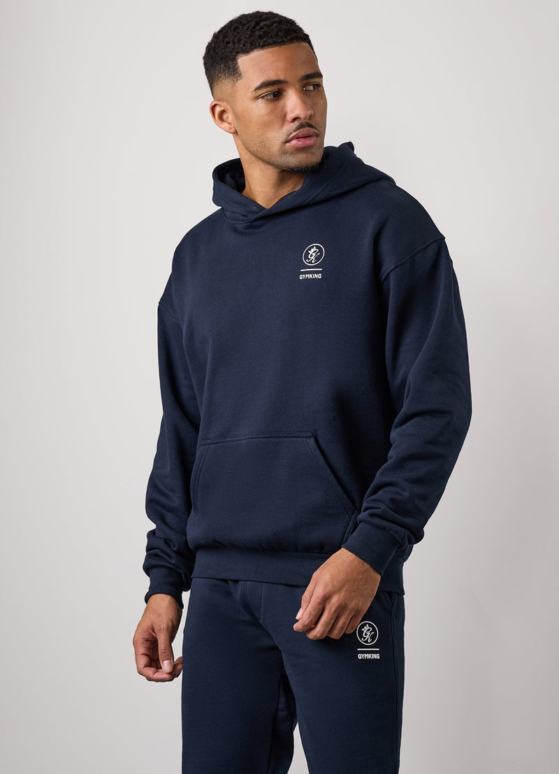 Gym King Aventus Hoodie - Navy