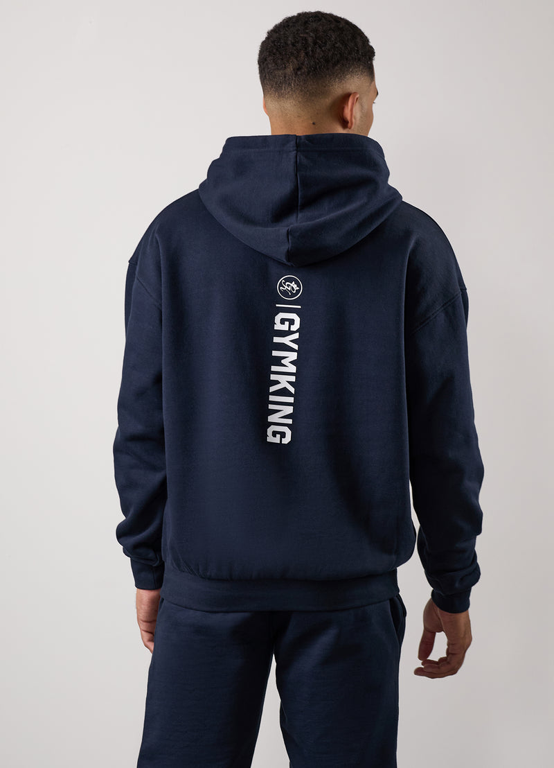 Gym King Aventus Hoodie - Navy