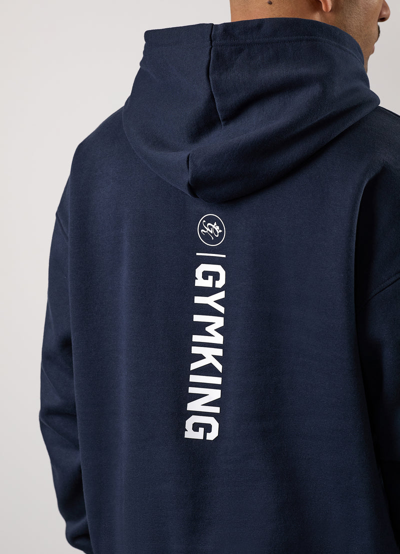 Gym King Aventus Hoodie - Navy