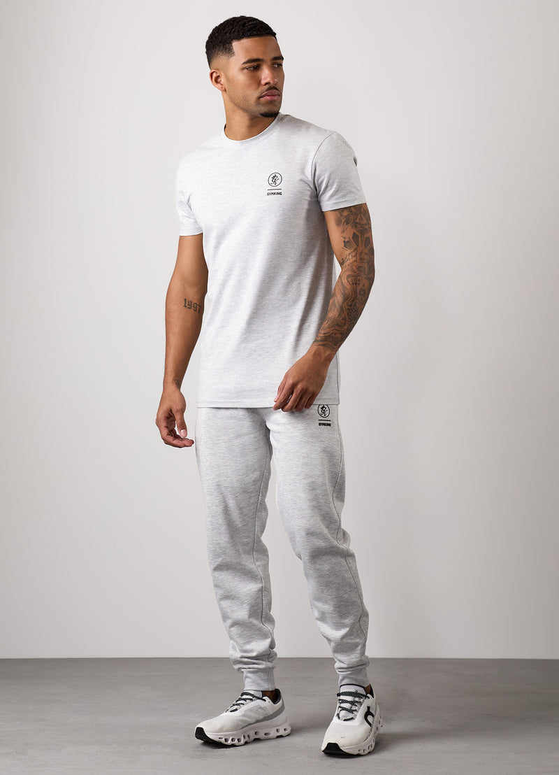 Gym King Aventus Jogger - Snow Marl