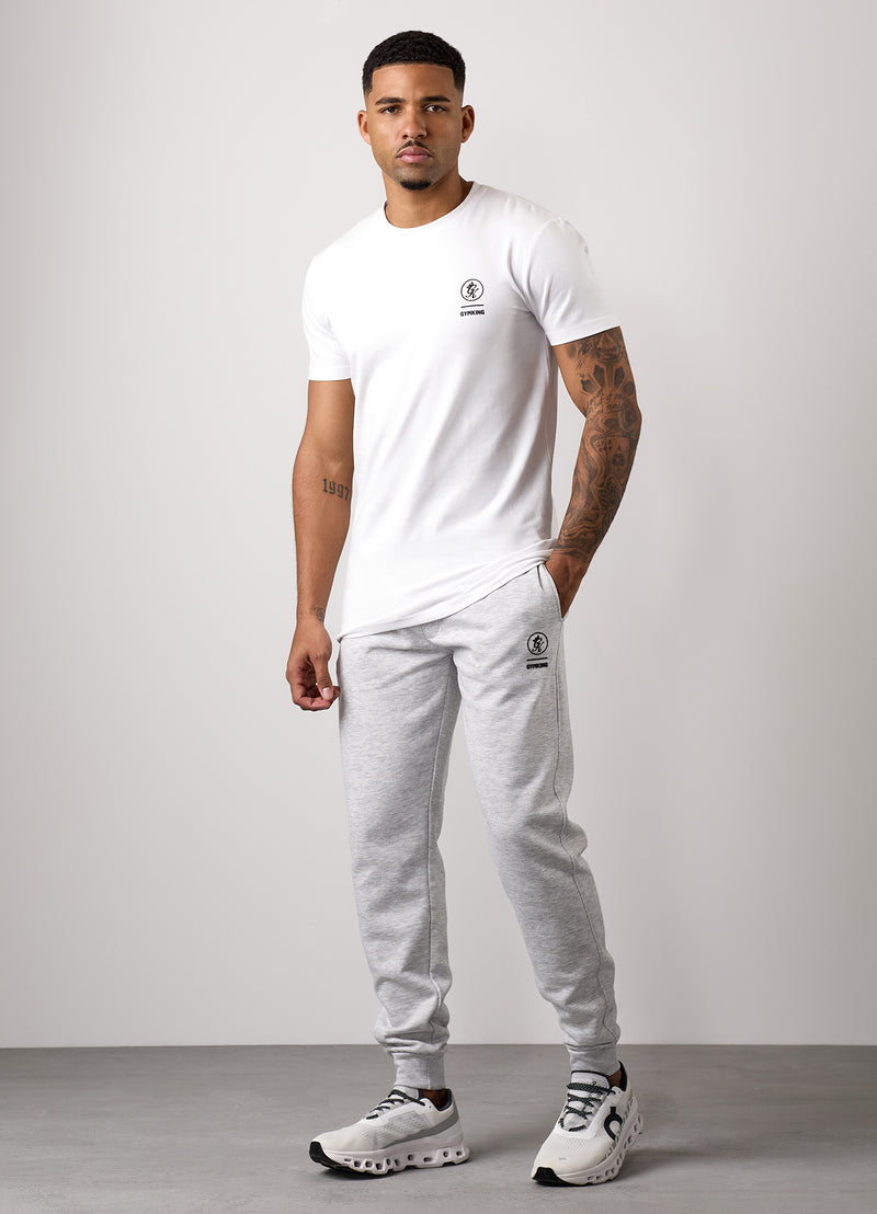 Gym King Aventus Jersey Tee - White