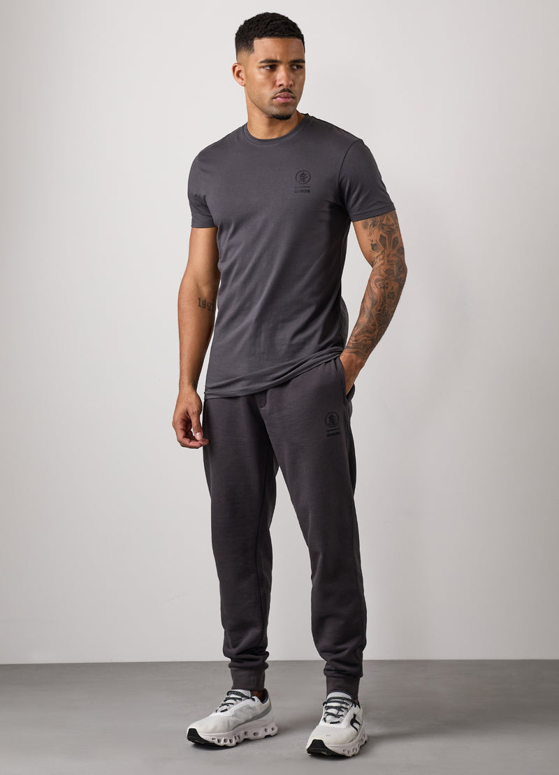 Gym King Aventus Tee - Dark Pewter