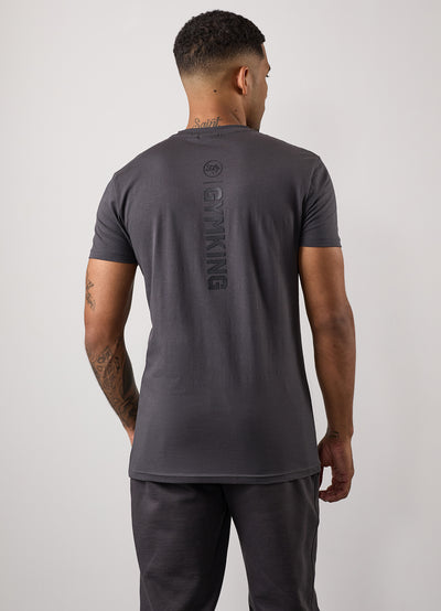 Gym King Aventus Tee - Dark Pewter