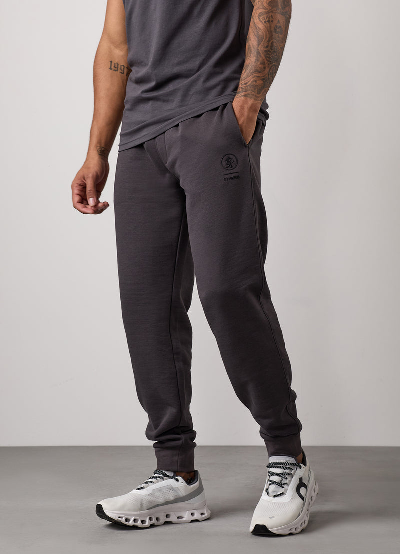 Gym King Aventus Fleece Jogger - Dark Pewter