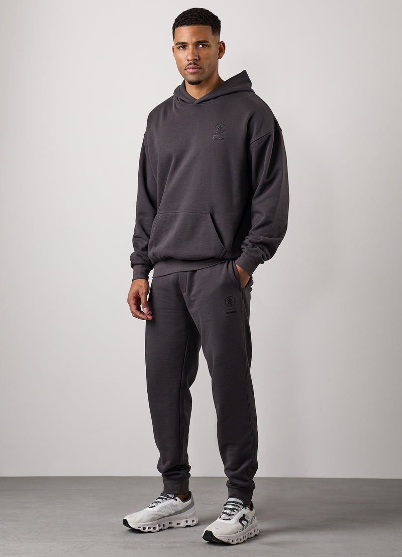 Gym King Aventus Fleece Jogger - Dark Pewter