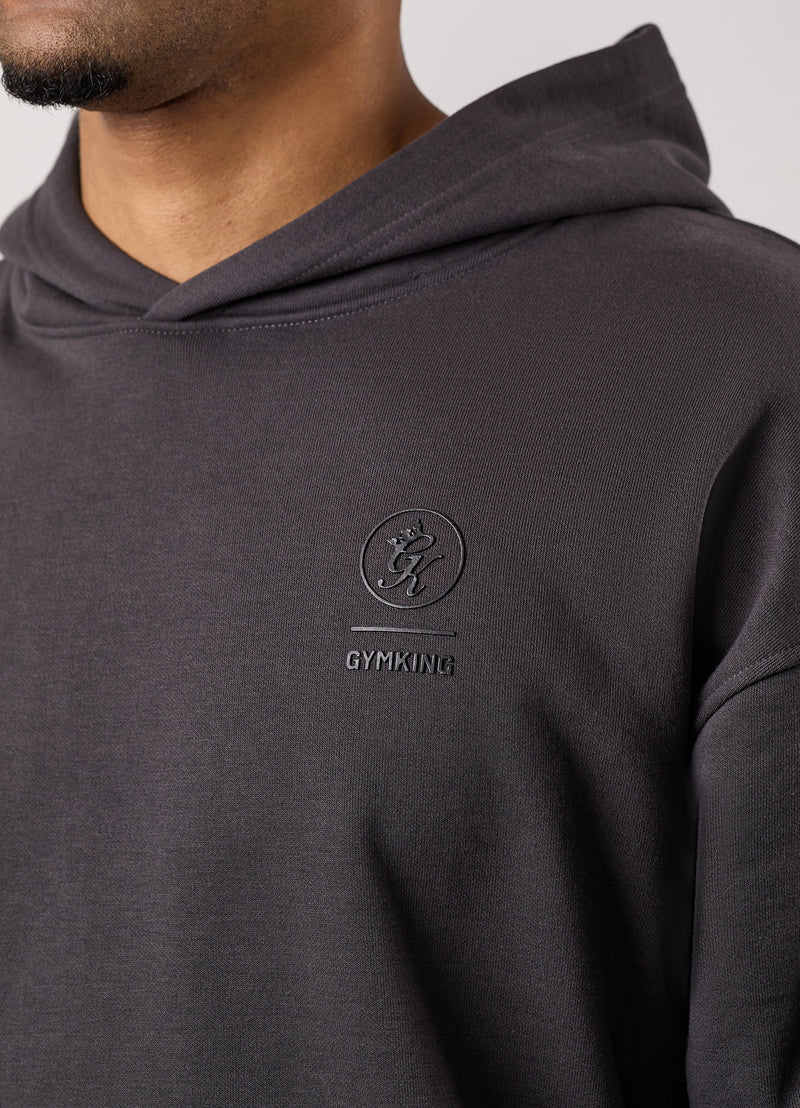 Gym King Aventus Hoodie - Dark Pewter