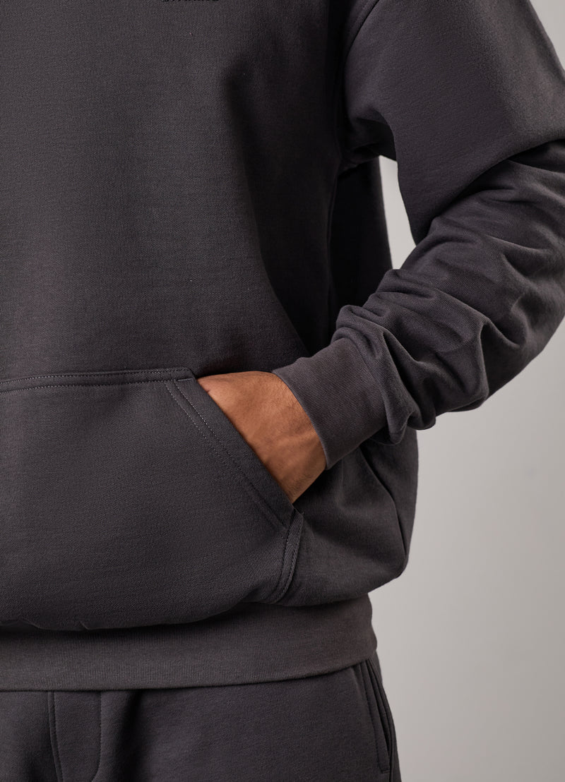 Gym King Aventus Hoodie - Dark Pewter