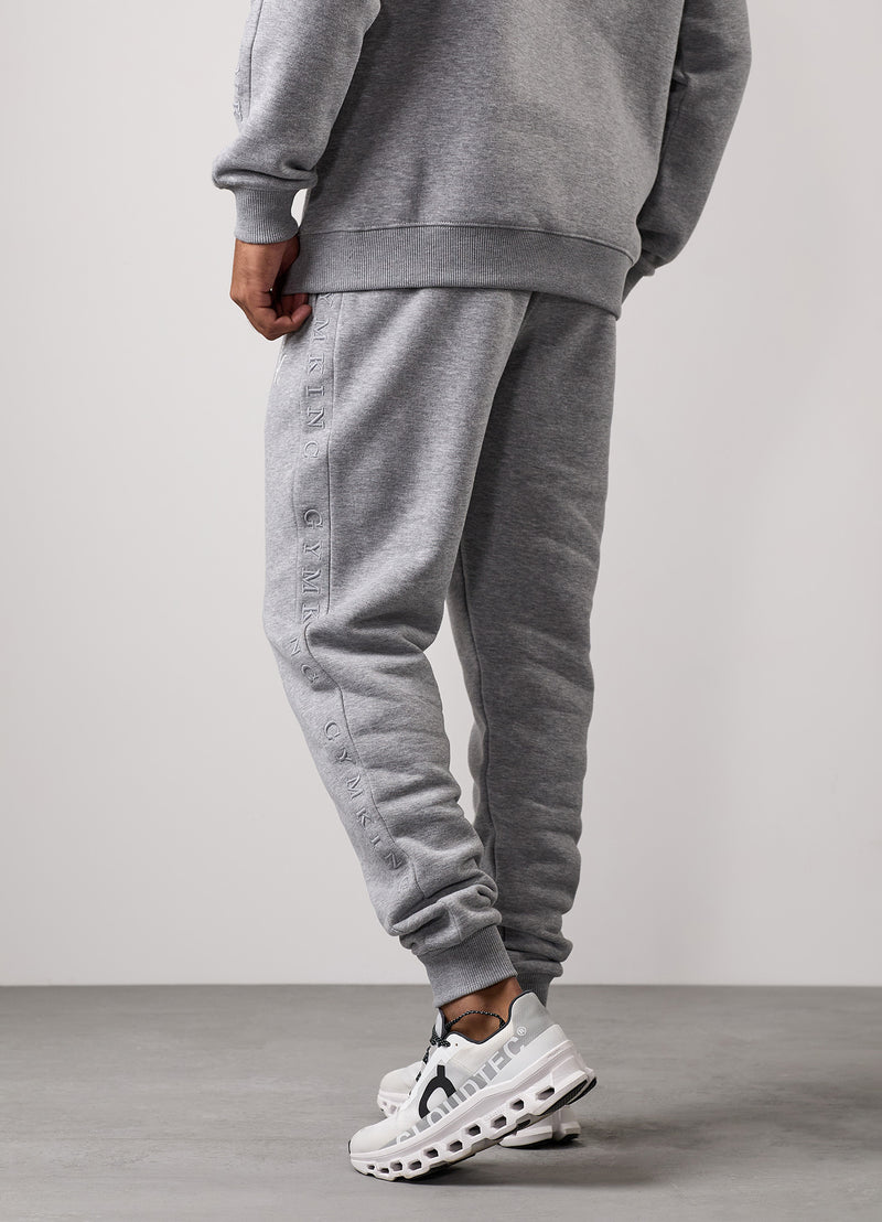 Gym King Elevate Tracksuit - Grey Marl